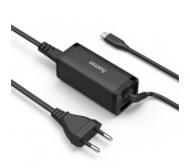 HAMA Зарядно за лаптоп, USB-C PD, GaN, 5-20V/65 W