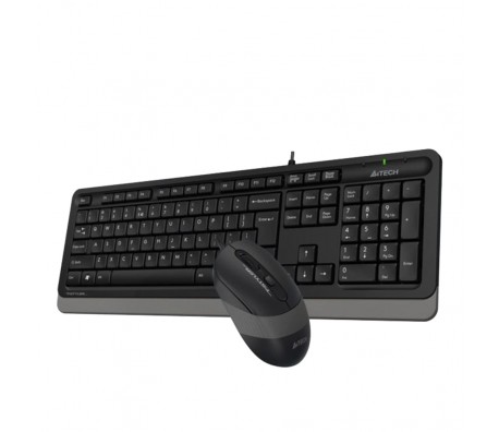 К-Т КЛАВИАТУРА+МИШКА A4TECH FSTYLER F1010 USB СИВ