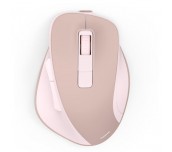 БЕЗЖИЧНА МИШКА HAMA RECHARGE 6 БУТОНА, БЕЗШУМНА РОЗОВ