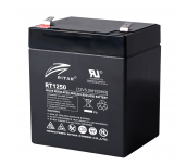 Оловна батерия RITAR, (RT1250) AGM, 12V, 5Ah, 90/ 70/ 10 1mm, Терминал 1
