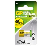 Алкална фото батерия 4LR44 -1бр. 476A GP