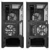 Кутия Lian-Li LANCOOL 216, RGB, Mid-Tower, Tempered Glass, Черна
