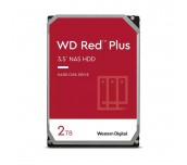 Хард диск WD Red PLUS NAS, 2TB, 5400rpm, Cache 64MB, SATA 3