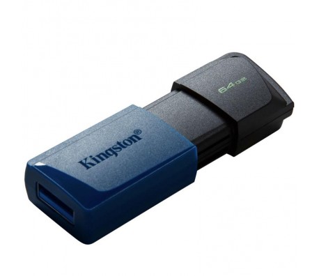 ФЛАШ ПАМЕТ KINGSTON DT EXODIA M 64GB USB 3.2 СИН