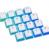 Капачки за механична клавиатура ENDORFY - 104 бр PBT, US Layout, Onyx White