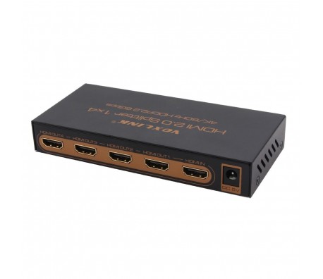 HDMI сплитер ESTILLO HDSP0009M1, 1/4, 4K/60Hz