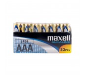 Алкални батерии MAXELL LR03 1,5V AAA 32 бр. pack