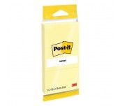 САМОЗАЛЕПВАЩИ ЛИСТЧЕТА 3М POST-IT СANARY YELLOW 38X51 3Х100 