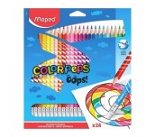 ЦВЕТНИ МОЛИВИ MAPED COLOR PEPS OOPS ИЗТРИВАЕМИ 24 ЦВЯТА