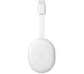 Мултимедиен плеър Google Chromecast with Google TV, HDMI,4K, Бял