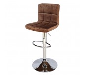 БАР СТОЛ CALIPSO 12 КАДИФЕ ТЪМНОКАФЯВ