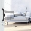 Стенна стойка за OLED TV FULLMOTION, 165 см (65