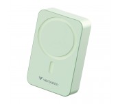 Verbatim Charge 'n' Go Essentials Power Bank Magnetic Wireless 20000mAh Green