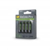 Акумулаторна Батерия GP R6 AA 2000mAh RECYKO + PRO Fast Flash GP-BR-210AAHCF-APCEB4 NiMH /до 500 цикъла/  4 бр. в опаковка GP