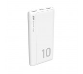 Външна батерия Silicon Power GP15 10000 mAh, Бяла
