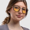 Геймърски очила GUNNAR Fallout Vault 33 Gunmetal/Olive - Amber
