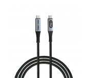 Verbatim Sync & Charge USB-C to USB-C 240W 40 Gbps Display 120 cm