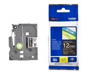 Brother TZe-335 Tape White on Black, Laminated, 12mm, 8m - Ecos