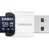 Карта памет Samsung PRO Ultimate, microSDXC, UHS-I, 128GB, Адаптер, USB четец