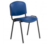 ПОСЕТИТЕЛСКИ СТОЛ CARMEN 1131 LUX ЕКО КОЖА ТЪМНОСИН