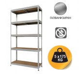 СТЕЛАЖ ПОЦИНКОВАН 180/120/30 5Х175КГ