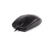 A4tech OP 620DS Оптична мишка, безшумен клик, USB черна