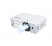 Acer Projector S1387, DLP, Short Throw, WXGA (1280x800), 4000 ANSI Lumens, 20,000:1 Dynamic Black, HDMI 3D Ready, 2? HDMI (1.4b), DC Out (5V/1A, USB-A), RS232, Speaker 16W, Bluelight Shield, 3.1 kg, 3