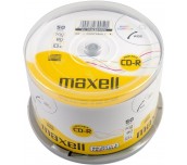 CD-R80 MAXELL 50 pk PRINTABLE 52 speed cake box