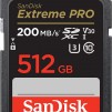 Карта памет SANDISK Extreme PRO SDHC, 512GB