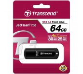 Transcend 64GB, USB3.1, Pen Drive, Classic, Black