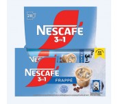 РАЗТВОРИМО КАФЕ NESCAFE 3В1 FRAPPE ПАКЕТЧЕ 28БР. В КУТИЯ