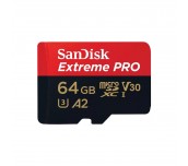 Карта памет SANDISK Extreme PRO microSDXC, 64GB