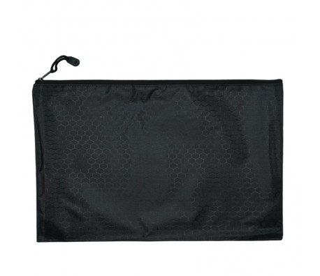 ПАПКА С ЦИП ТЕКСТИЛ B4 37СМ X27СМ ЧЕРЕН