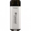Transcend 512GB, USB External SSD, ESD300S, USB 10Gbps, Type C, Silver