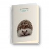 ТЕТРАДКА СПИРАЛА B&W NATURE A4 100Л PVC 2 ТЕМИ