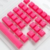 Капачки за механична клавиатура Ducky Pink 31-Keycap Set Rubber Backlit Double-Shot US Layout