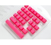Капачки за механична клавиатура Ducky Pink 31-Keycap Set Rubber Backlit Double-Shot US Layout