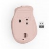 БЕЗЖИЧНА МИШКА HAMA RECHARGE 6 БУТОНА, БЕЗШУМНА РОЗОВ