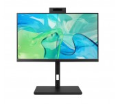 Acer Veriton VZ4724GT, AiO 23.8 FHD IPS, Intel Core i5-14400( up to 4.70GHz, 20MB), 16GB DDR5(max.64GB), 512GB SSD+(M.2 slot free),8x DVD, Intel UHD Graphics, GLAN & TPM 2.0, 135W AC, IR cam Shutter,