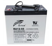 Оловна батерия RITAR (EV12-55), AGM, 12V, 55Ah, За електрически колички