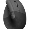 Logitech Lift Vertical Ergonomic Mouse - GRAPHITE / BLACK - EMEA