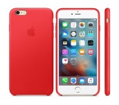 Apple iPhone 6s Plus Leather Case - (PRODUCT)RED