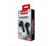 Блутут слушалки MAXELL Dynamic, Докинг кутийка, True Wireless, Черни
