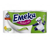 РОЛКА КУХНЕНСКА ЕМЕКА 4БР 3 ПЛАСТА WHITE