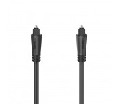 Аудио оптичен кабел Hama ODT plug (Toslink), 3.0 m, Черен