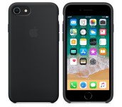 Apple iPhone 8/7 Silicone Case - Black