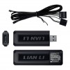 Вентилатори 3бр Lian Li UNI FAN SL-INF Wireless ARGB PWM - 120 mm Черни + Контролер