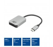 Четец за SD / micro SD карти ACT AC7056, SDXC, USB-C