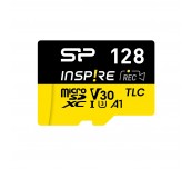 Карта памет Silicon Power Inspire 128GB, microSDXC, Class 10, SD Adapter
