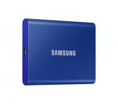 Външен SSD Samsung T7 Indigo Blue SSD 2000GB USB-C, Син